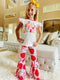 Bowtism Girls Love Learning Flare Pants Set with Matching Bow - Bowtism